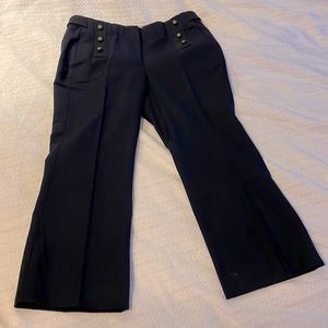 J.Crew Teddy Kick Flare Cropped Sailor pants